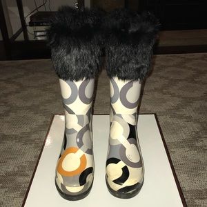 Coach rainboots